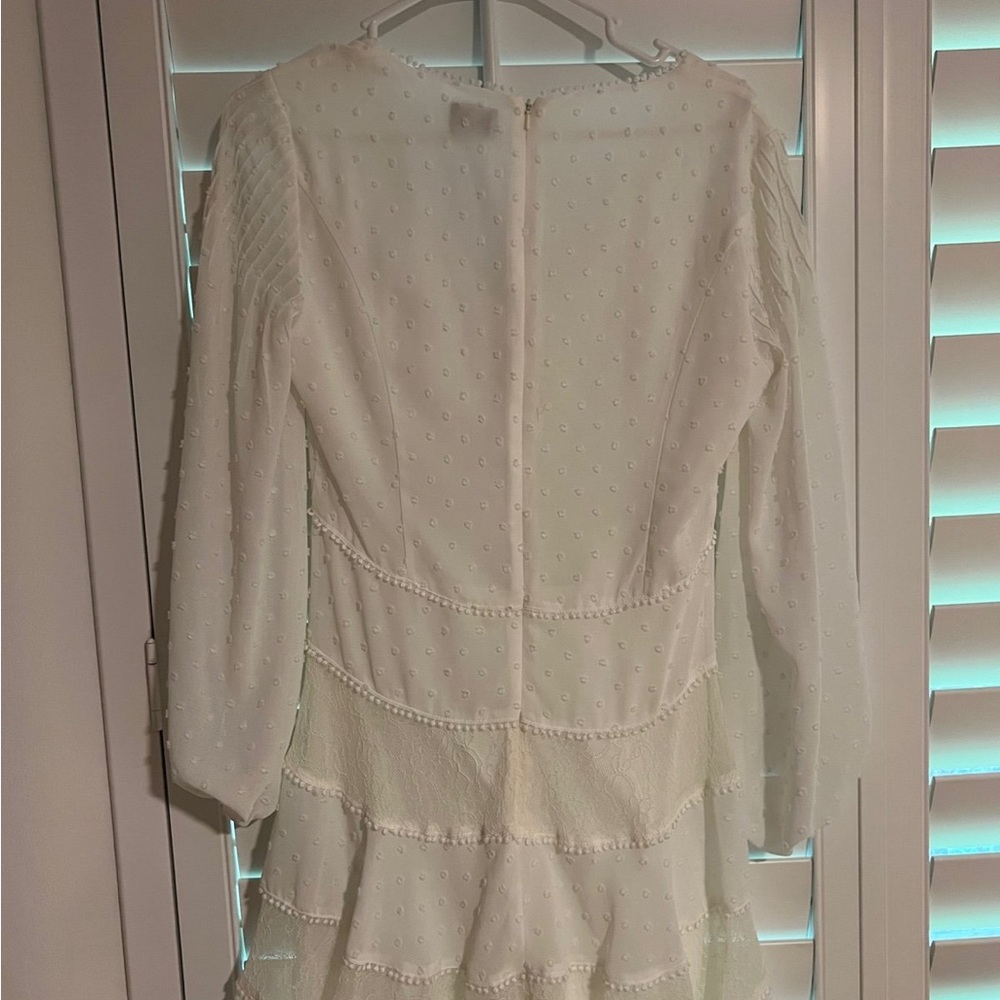 Bardot lace dot mini dress - Picture 5 of 5
